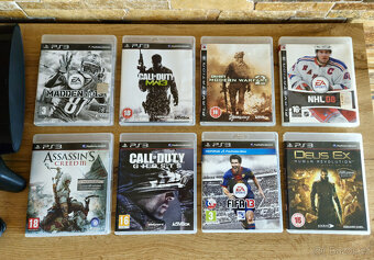 PS3 Super Slim 500 GB + 8 her - TOP STAV - 5