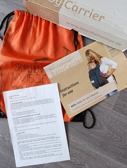 Nosítko vhodné od narození Storchen Wiege - 5