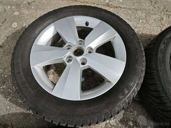 Alu Škoda Octavia 3 5/112 R16 + 205/55 R16 celo Goodyear - 5