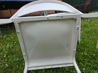 Na prodej: 4× IKEA bílé kuchyňské židle – dobrý stav - 5