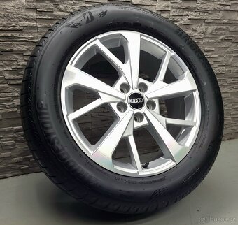 18" Originál Audi Q3 Kodiaq  Tiguan 5x112 pneu Bridgestone - 5