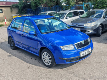 Škoda Fabia 1,4 MPi 50kW, rv 2001, 87tis km, krásné sedačky - 5