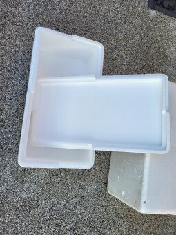 Polystyrenové chladící boxy 3 ks - 5