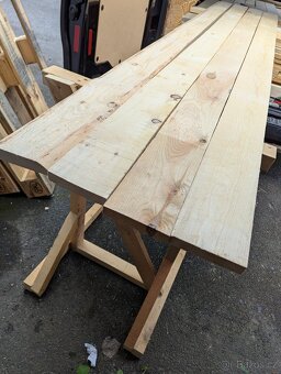 Smrková a modřínová prkna 260cm 300ks+ - 5