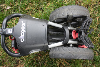 GOLFOVÝ VOZÍK CLICGEAR  - VELMI PĚKNÝ STAV - 5