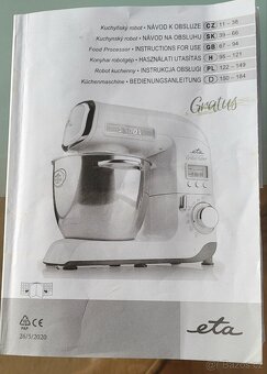 Kuchňský robot ETA Gratus Kuliner - 5