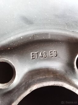 sada plechových disků škoda fabia iii + pneu letní - 5