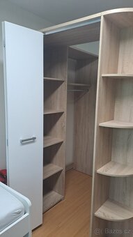 Studentský pokoj skříň +stůl+ postel - 5