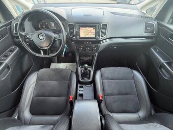 VW SHARAN 2.0 TDi HIGHLINE LED NAVI WEBASTO KAMERA TAŽNÉ - 5