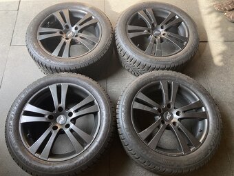 Alu kola BMW X1 + 3 E90 17" 5x120 zimní DUNLOP 225/50R17 - 5