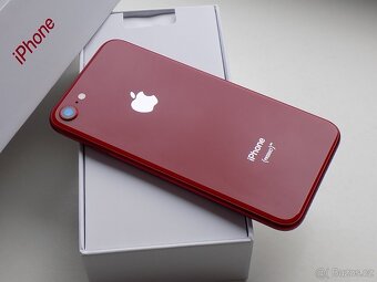 APPLE iPhone 8 64GB Product RED - ZÁRUKA - 100% BATERIE - 5