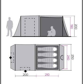 Stan pro 4 osoby Hannah - 5