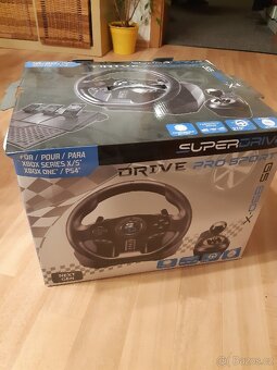 Herní volant Superdrive pro sport, GS 850 + řadící páka - 5