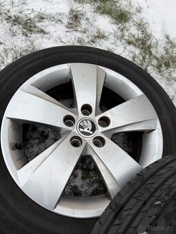 Originál Škoda letní alu kola - 5