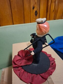 Starožitná celuloidová panenka kominíček - 5