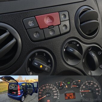 FIAT PANDA 1,2 BENZÍN KLIMA, ALU, 5DV. POCTIVÝCH 105tis.km - 5