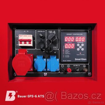 Nouzový generátor Bauer GFS-6 ATS elektrocentrála - 5