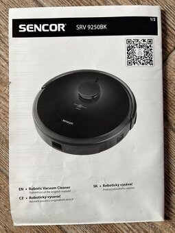 Prodám robotický vysavač SENCOR SRV 9250BK - 5