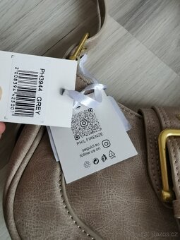 Béžová kabelka Phil S.R.L. Firenze - 5