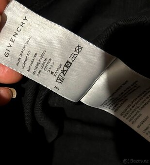 GIVENCHY PÁNSKÉ LUXUS BAVLNĚNÉ TRIČKO - 5