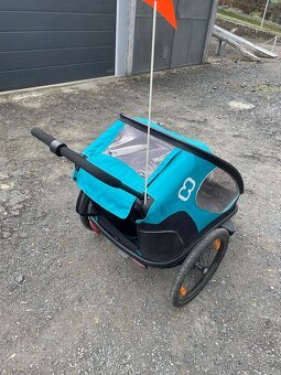 Sportovní cyklovozík Hamax Pioneer pro 2 děti - 5