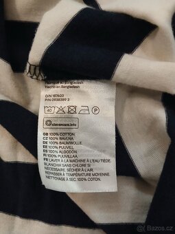 Pruhované šaty H&M vel. XL - XXL - 5