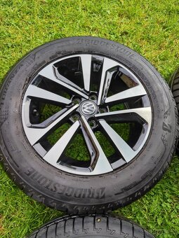 Letní sada VW Polo r15 5x100 Bridgestone 185/65/15 - 5
