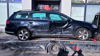 Vůz na náhradní díly VW Passat B7 kombi 2012 CFFB NJK LC9X - 5