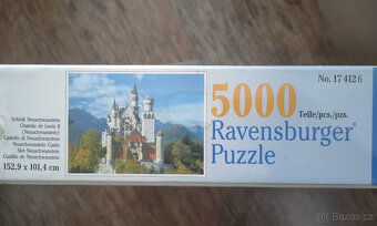 puzzle Ravensburger : Neuschwanstein - 5 000 dílů - 5