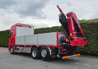 Scania R500 - 6x2 - Valník + HR-HMF 2120K5 – EURO 6 - 5