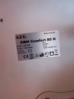 Bojler AEG EWH Comfort 80 N - nástěnný ohřívač 80 L - 5