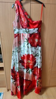 Plesové šaty Ever Pretty, červenobílé - 5