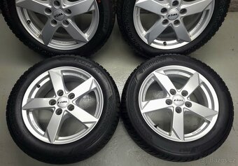 16" Alu kola Rial 5x112 zimní pneu 7,5mm - 5