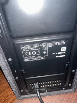 SONY soundbar + subwoofer - 5