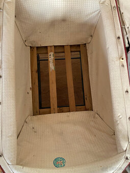 proutěný kočárek pro panenky - 5