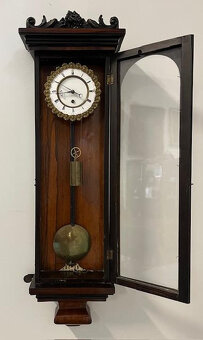 Malé hodiny biedermeier - 75 cm originál. - 5