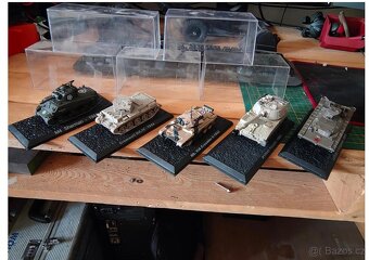 Modely tanků a jiné vojenské techniky 1/72 - 5