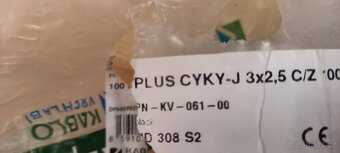 Kabel CYKY-J 3x2,5 - 5