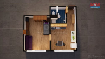 Pronájem bytu 1+1, 35 m², Ústí nad Labem, ul. Glennova - 5