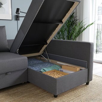 Sedačka Ikea FRIHETEN – tmavě šedá 231 x 150 cm - 5