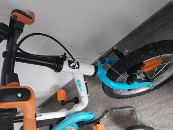 Dětské kolo btwin 14" s kolecky - 5
