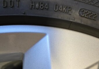 19 VOLKSWAGEN 5X112 7J ET43 235/50 R19 - ZIMNÍ - 5