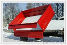 Traktorový návěs - LMR-5T - třístranný - nosnost 5 t. - 5