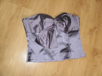 plesovy# korzet#spolecensky  # saten# masle# UK 10 - 5