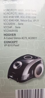 4x sáčky do vysavače SG2 MAX8 - 5