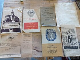 Staré noviny, příručky atd. - 5