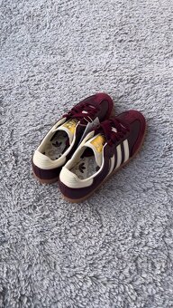 adidas Samba OG Maroon Gold Metallic (W) - 5