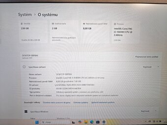 Dell Latitude 5511, i5-10400H, 256GB SSD, 8GB RAM - 5