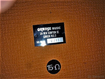 Vintage Orange kytarový zesilovač OR120 vč. 2 skříně 4x12 z - 5