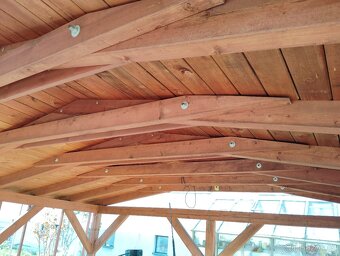 Garazove stani pro dve auta, pergola. - 5